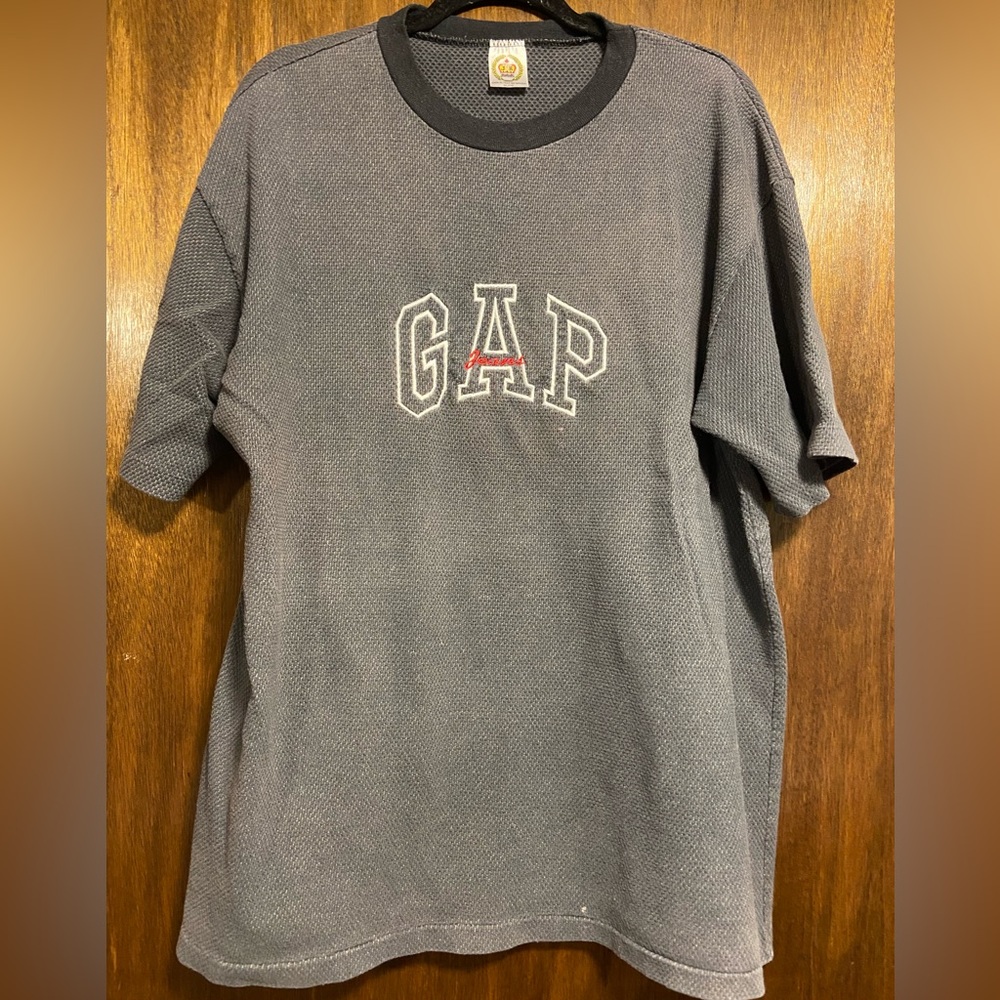 Vintage 90s Embroidered GAP Tee